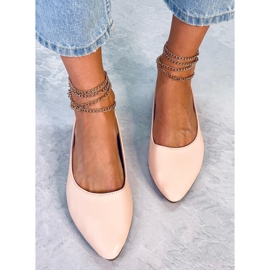 PA1 Junri Nude bailarinas correntes rosa 2