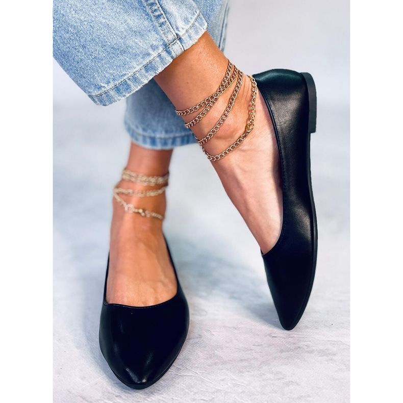 PA1 Bailarinas Junri Black Chain preto 2