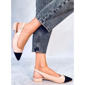 Seastar Sapatilhas de salto aberto Sanaz Beige bege 1