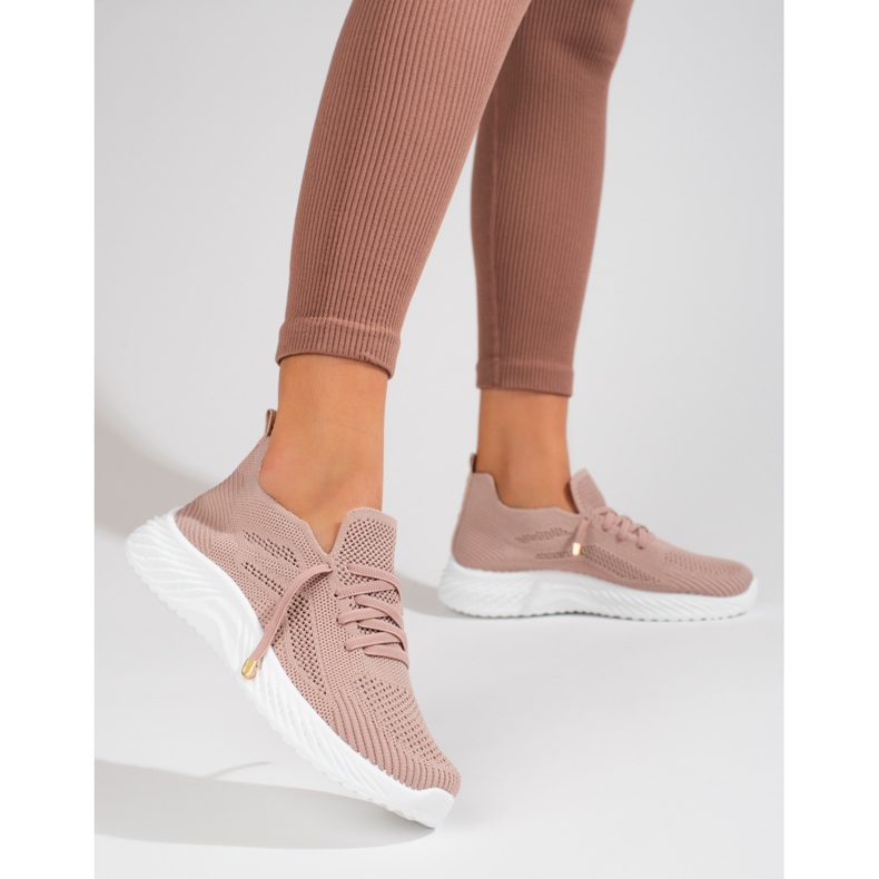 Tênis esportivo feminino Shelovet pó rosa 1