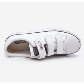 Tênis clássico com velcro Big Star LL274A205 branco 1 Tênis clássico com velcro Big Star LL274A205 branco 1