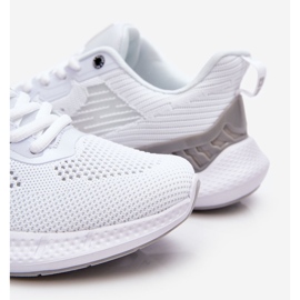 Tênis esportivo feminino leve sistema de espuma viscoelástica Big Star LL274297 branco 1