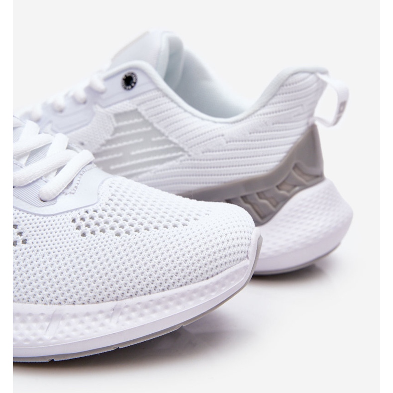 Tênis esportivo feminino leve sistema de espuma viscoelástica Big Star LL274297 branco 1