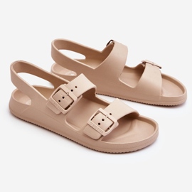 Sandália feminina Big Star Light LL274746 bege 1