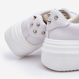 Tênis esportivo clássico feminino GOE LL2N4060 branco 1