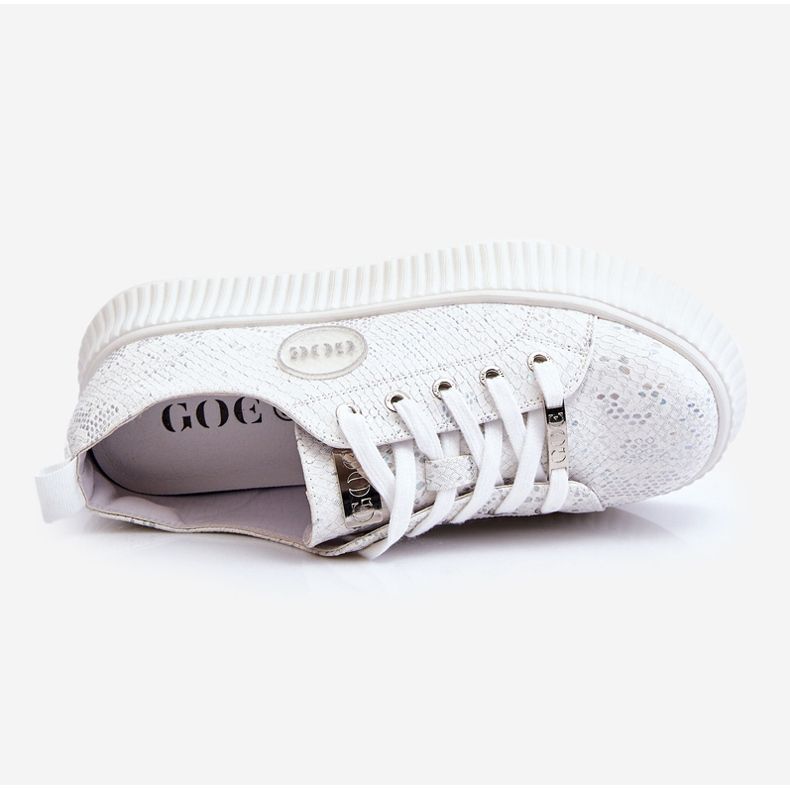 Tênis esportivo feminino GOE JJ2N4126 branco 1