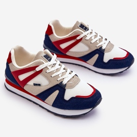 Tênis feminino confortável espuma viscoelástica Big Star LL274950 vermelho 1