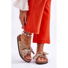 PS1 Chinelos de Cortiça Wendy Bege Escuro 1