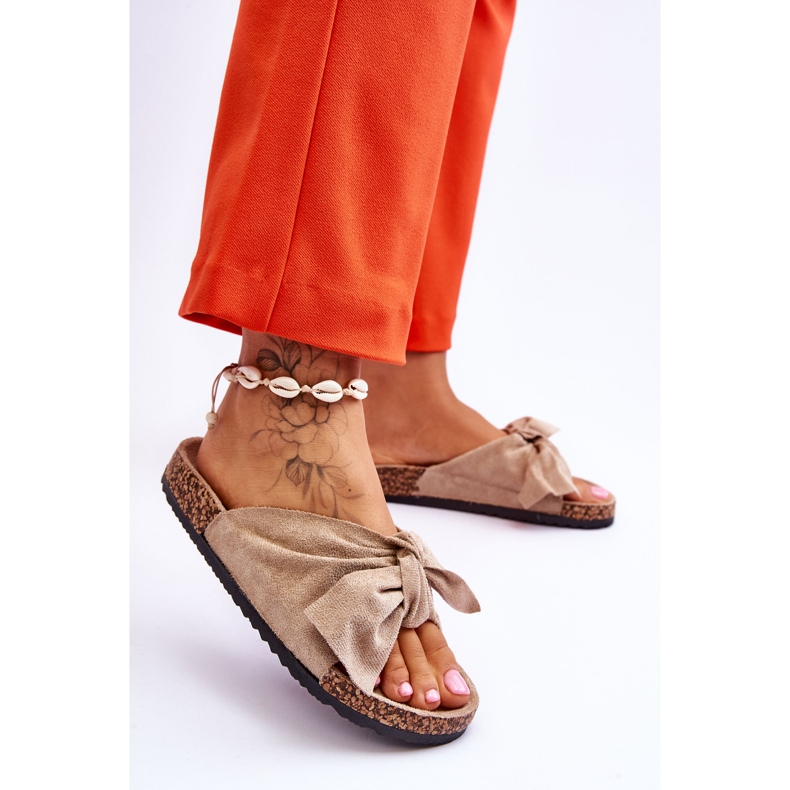 PS1 Chinelos de Cortiça Wendy Bege Escuro 2