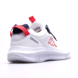 Calçados masculinos KAPPA Amain 243151-1020 branco 3