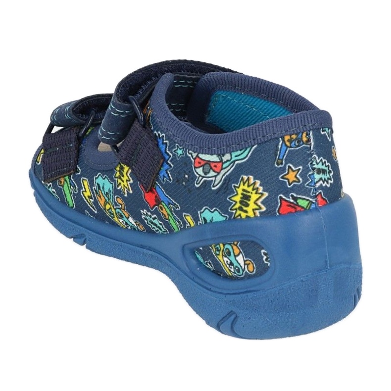 Calçado infantil Befado pu 065P168 azul 3