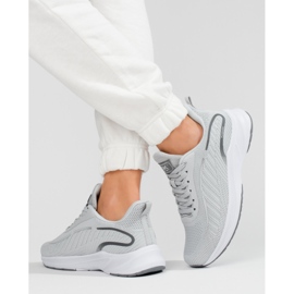 Sapatos desportivos DK de mulher cinzentos cinza 2