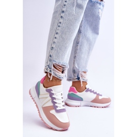 FB2 Sapatos esportivos femininos multicoloridos Elliot branco 2