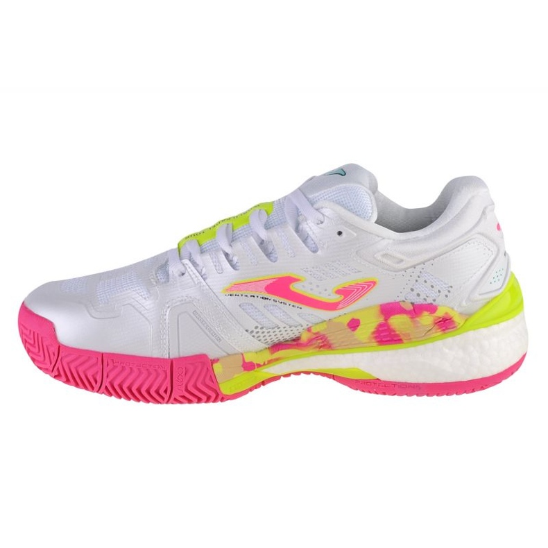 Sapatos Joma Slam Lady 2202 W TSLALW2202P branco 1