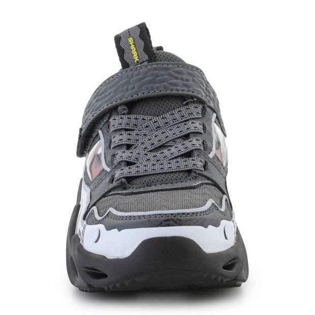 Tênis Skechers Shark Bots Surf Patrol 402112L-CCBK cinza 1