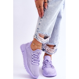 FB2 Tênis sem cadarço feminino Roxo Rosett 2