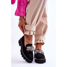 FB2 Mocassim feminino com plataforma preto Brenda 1