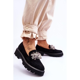 FB2 Mocassim feminino com plataforma preto Brenda 2