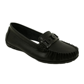 Mocassim feminino de couro Filippo DP4547 preto 1