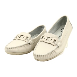 Mocassim feminino de couro Filippo DP4547 bege 8