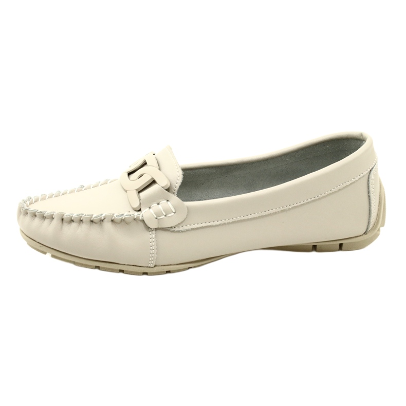 Mocassim feminino de couro Filippo DP4547 bege 7