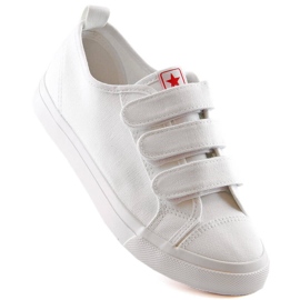 Tênis infantil com velcro branco News 5791 1