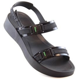 Sandálias esportivas femininas confortáveis ​​perfumadas ZAXY Aventura Sandal HH285286 preto 1