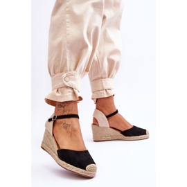 Sandálias Alpercatas de Camurça Cammer Preta preto 2