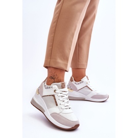 Tênis Wedge Feminino Branco Chevre 2