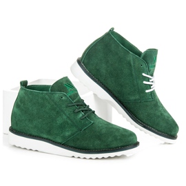 New Age botas de mulher verde 1