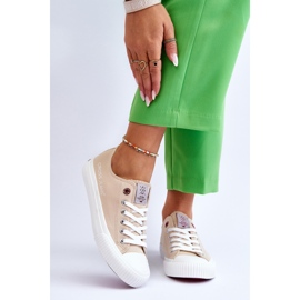 Tênis feminino Cross Jeans LL2R4070 Bege 1