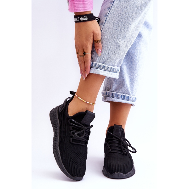 Tênis sem cadarço feminino Big Star LL274711 preto 1