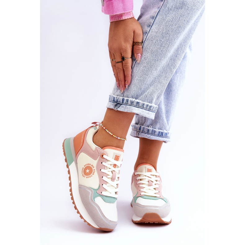 Tênis feminino sistema de espuma viscoelástica Big Star LL274542 multicolorido 1
