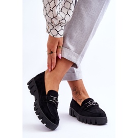 Vinceza Mocassim Feminino de Camurça Preto Sanvi 2