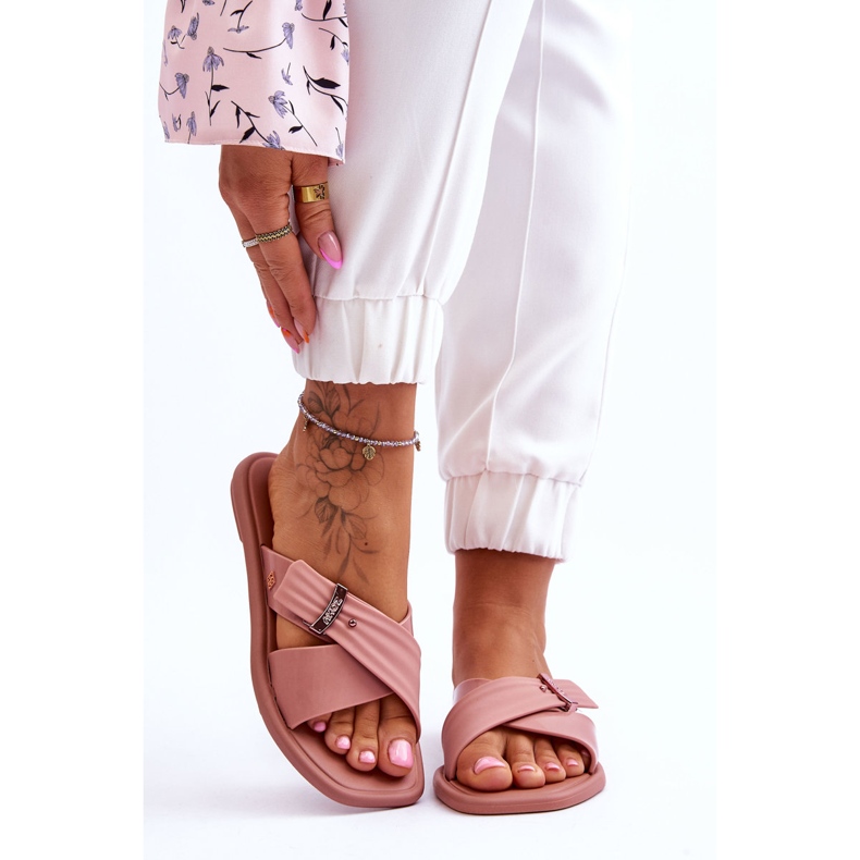 Chinelos veganos perfumados ZAXY JJ285216 nude rosa 1