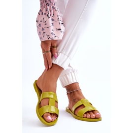 Chinelos veganos da moda ZAXY JJ285261 Verde 2