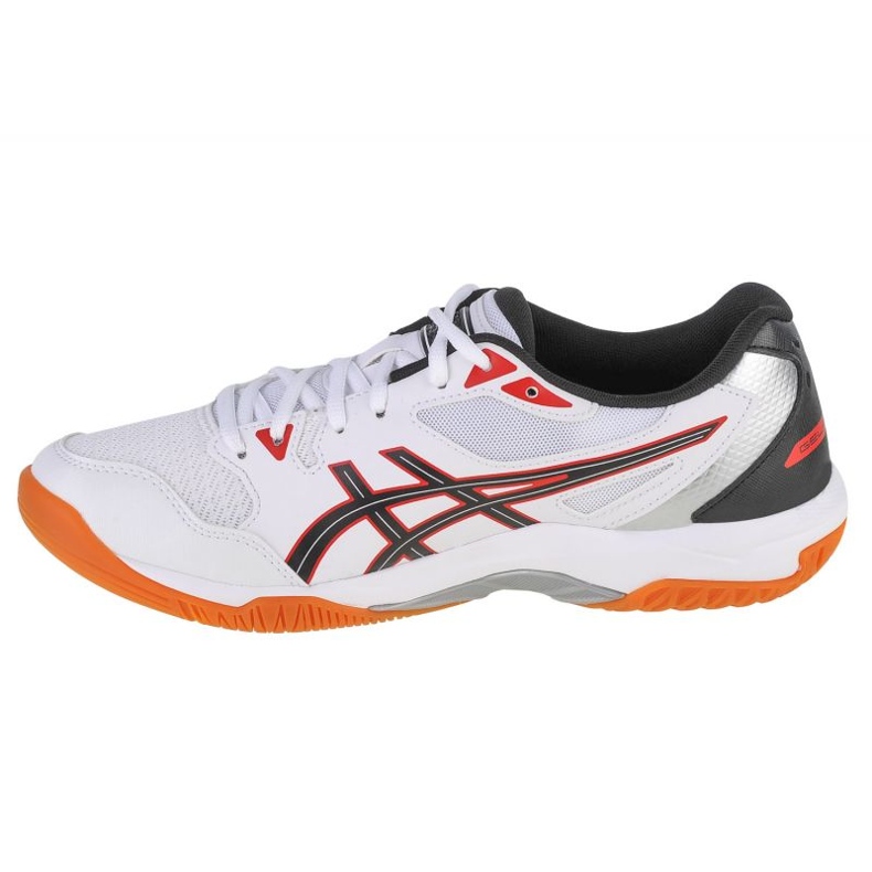 Tênis de vôlei Asics Gel-Rocket 10 M 1071A054-108 branco branco 1