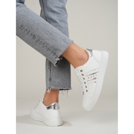 Tênis esportivo clássico feminino branco Shelovet 2