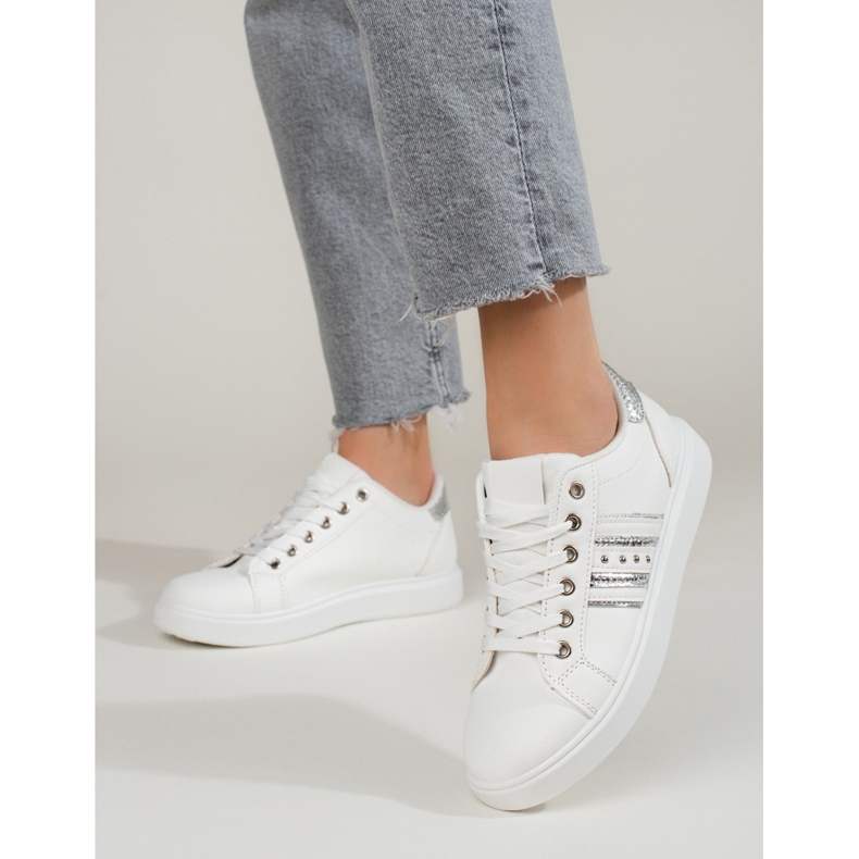 Tênis esportivo clássico feminino branco Shelovet 1