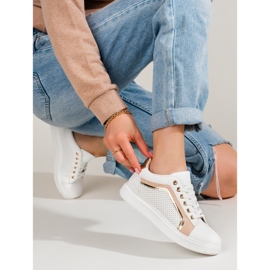 Tênis esportivo clássico feminino branco Shelovet 2