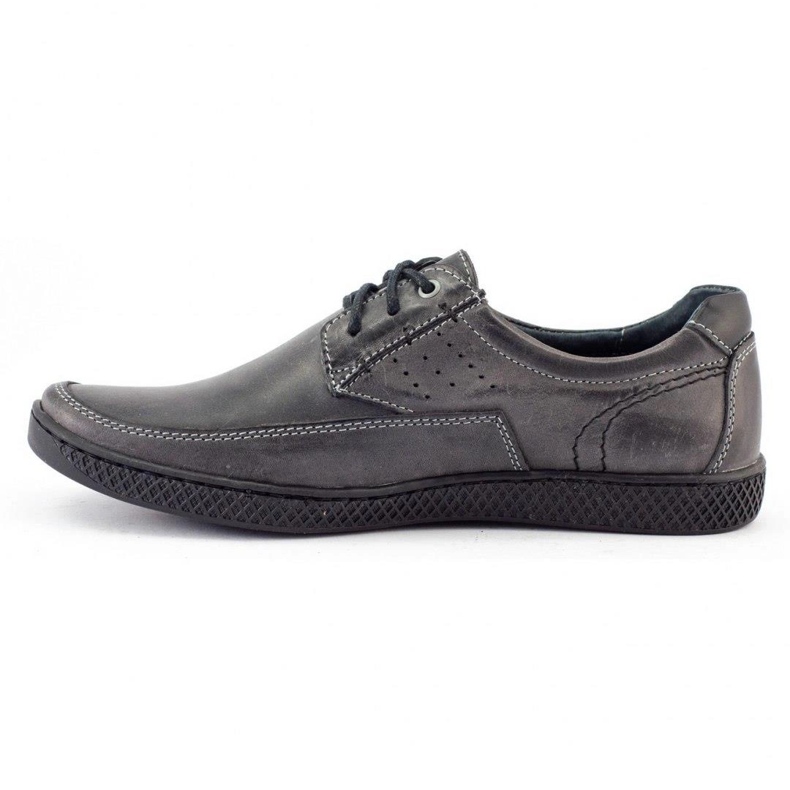KOMODO Sapatos masculinos casuais cinza 911 1