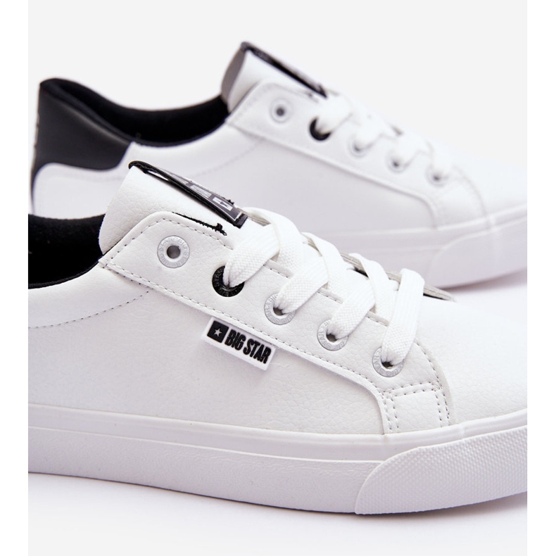 Tênis feminino Big Star branco EE274312 2