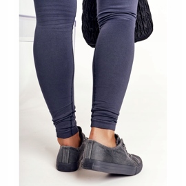 Tênis feminino Big Star cinza escuro DD274440 4