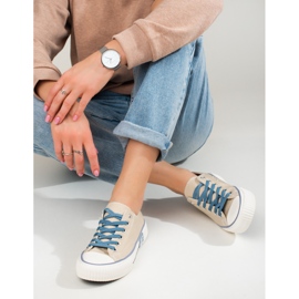 Ténis Shelovet bege de mulher 2