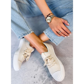 BM Tênis meia de mulher Bruni LT.BEIGE bege 2