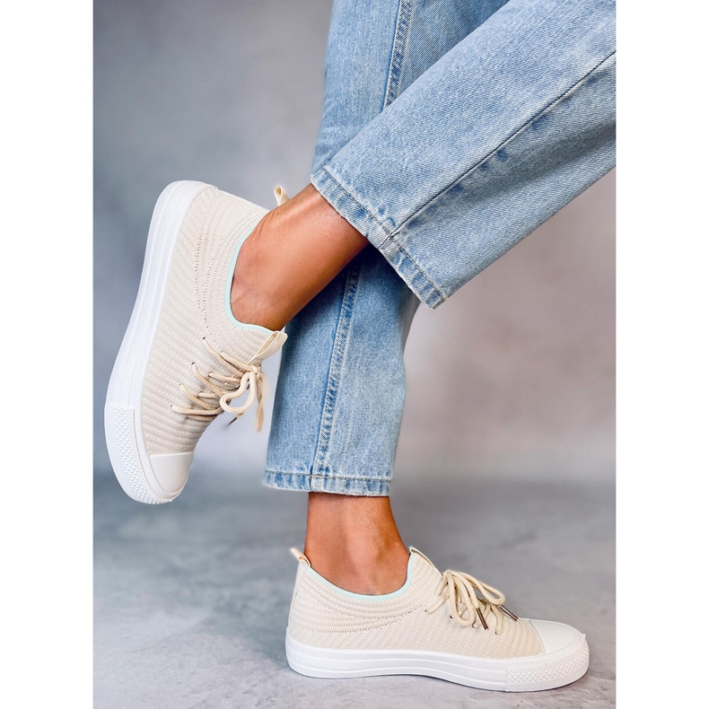 BM Tênis meia de mulher Bruni LT.BEIGE bege 1