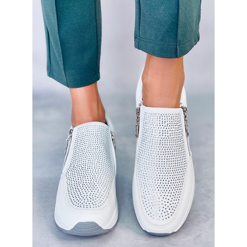 BM Atwood Tênis de salto branco 1