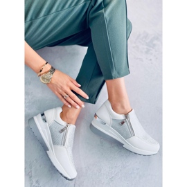 BM Atwood Tênis de salto branco 2