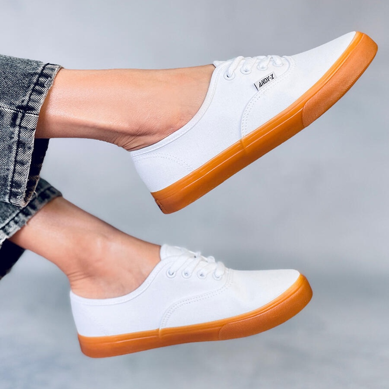 Tênis feminino, lona Werde White branco 1