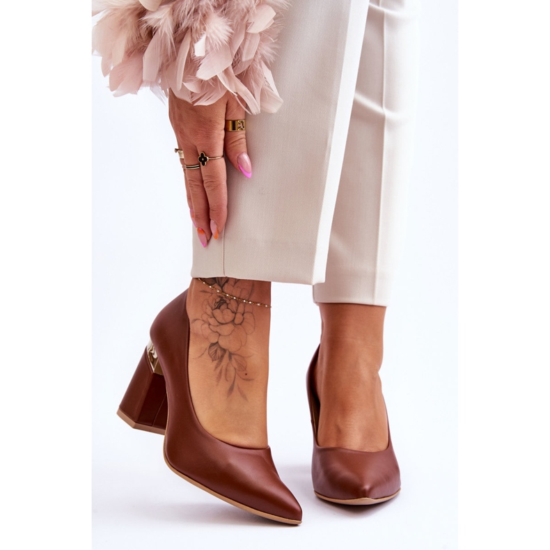 Lewski Shoes Sapatos de couro Lewski 3117 marrom castanho 1